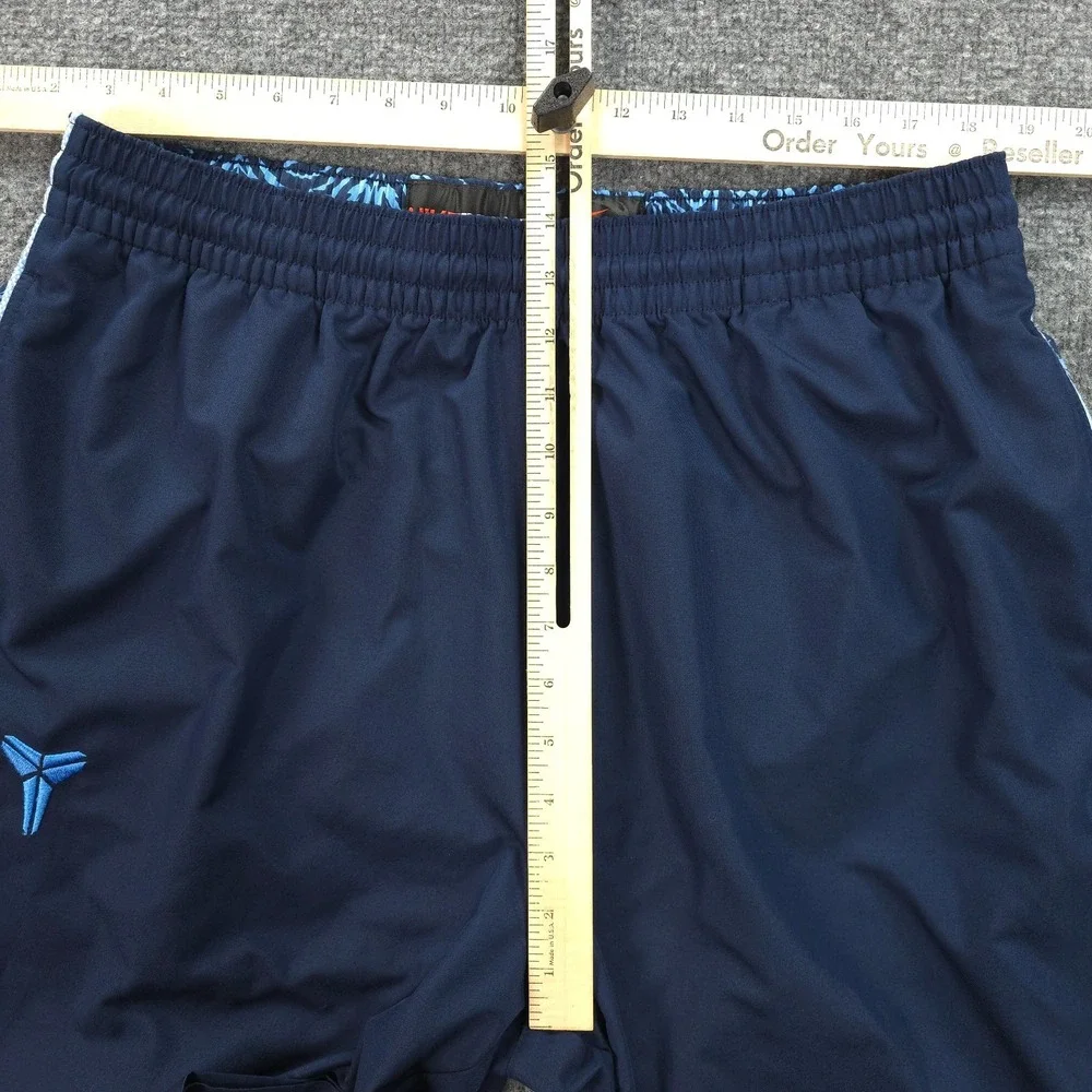 Vintage Nike Pants Mens L Blue Kobe Bryant‎ Mamba Basketball Warmup Logo RARE